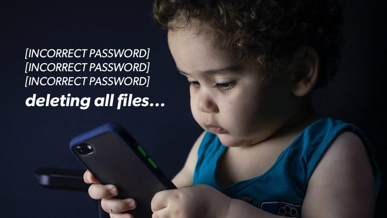 Child proof iphone
